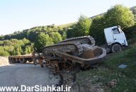 محور سیاهکل به دیلمان باز هم حادثه آفرین شد/آیا 10 سال زمان کمی برای ساخت جاده بود؟!+گزارش تصویری