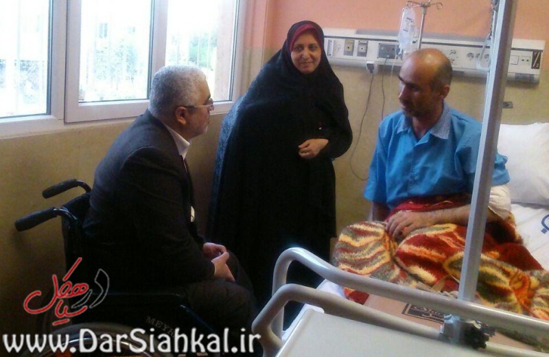 طهمورث سمیعی جانباز ترور داعش به مجلس (۱۲)