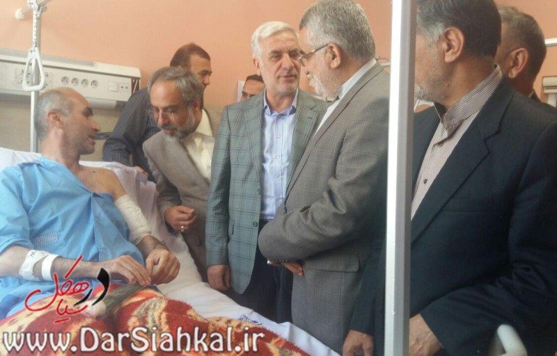 طهمورث سمیعی جانباز ترور داعش به مجلس (۸)