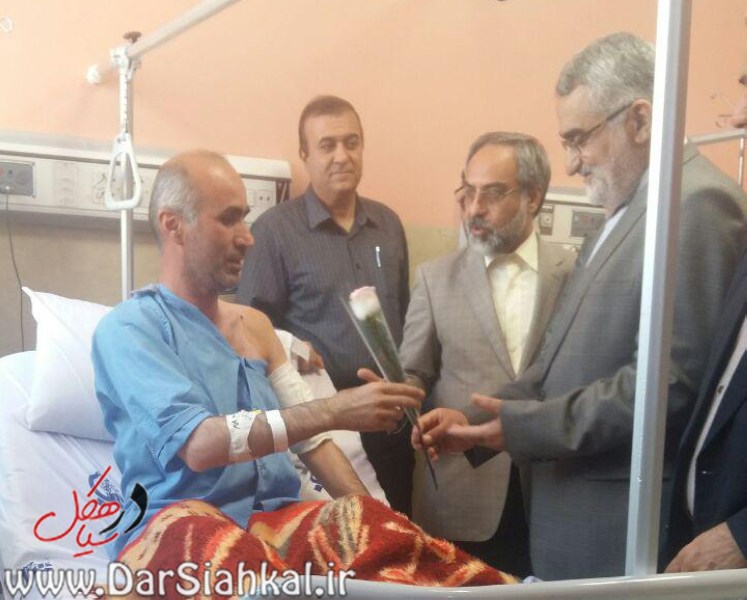 طهمورث سمیعی جانباز ترور داعش به مجلس (۹)