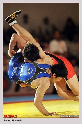 مسابقات کشتی فرنگی بزرگسالان استان گیلان