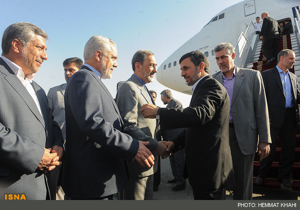 رئیس جمهور پس از بازگشت از نیویورک+ احمدی نژاد در تهران چه گفت
