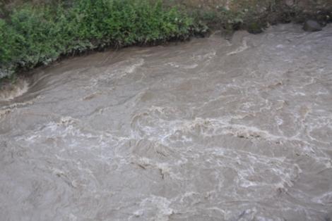 بارش شدید باران و جاری شدن سیل در شهرستان های آمل و چالوس