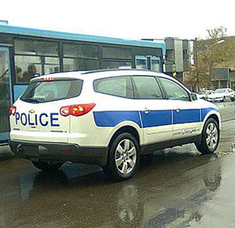 خودروی آمریکایی پلیس تبریز + تصاوير