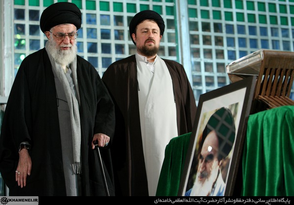گزارش تصویری/حضور رهبر معظم انقلاب در حرم مطهر امام‌ خمینی (ره)