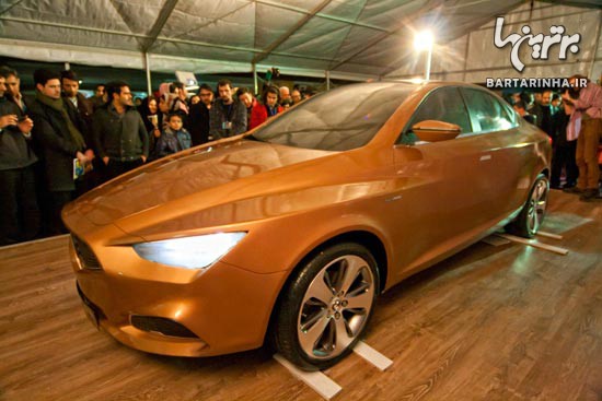 پیتون فرزند سمند ولی شبیه بنز و BMW!