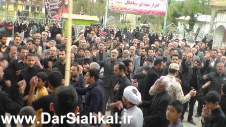 گزارش تصویری از عزاداری روز شهادت حضرت فاطمه زهرا (س) درسیاهکل