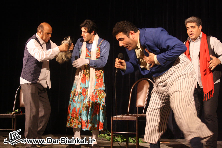 گزارش تصویری/جنگ شادی درسیاهکل با حضور محمد هندی