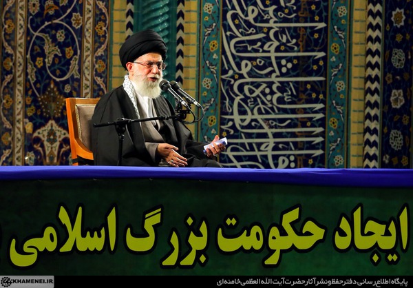 امروز دولت آمریکا در رأس استکبار است+گزارش تصویری