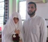 ازدواج دو جوان آستانه ای در گلزار شهدا/به آمریکا می گوییم که نمی تواند هیچ غلطی بکند