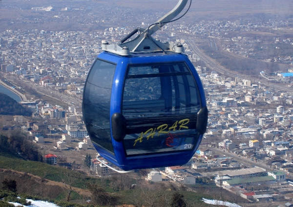 استفاده از تله‌کابین لاهیجان برای القاب فاطمه رایگان است