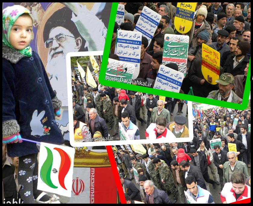 حماسه حضور مردم سیاهکل در ۲۲ بهمن ماه/ همه آمدند+گزارش تصویری