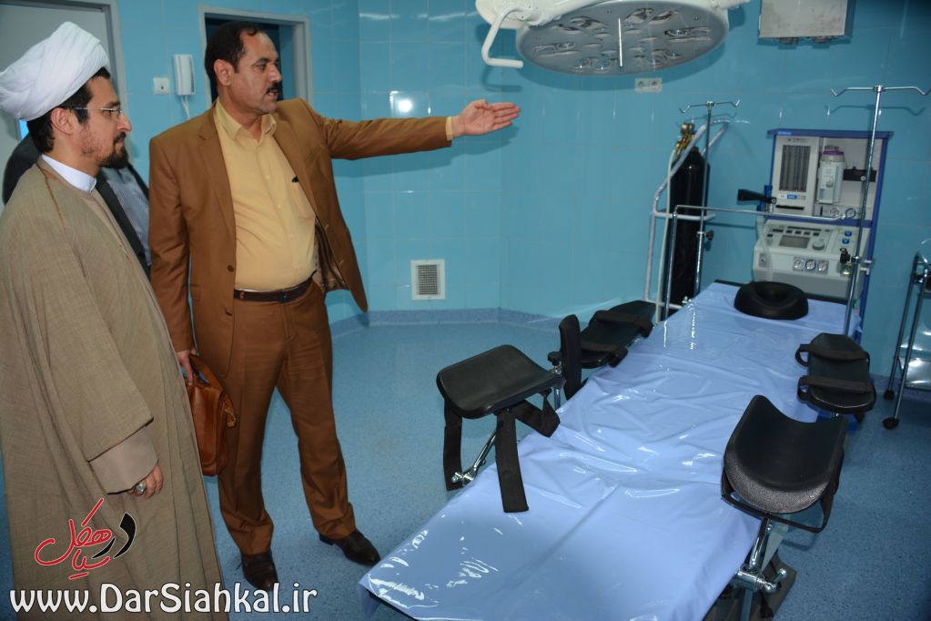 بیمارستان غدیر سیاهکل مورد بهره برداری کامل قرار نگرفته است+ تصاویر بازدید امام جمعه سیاهکل