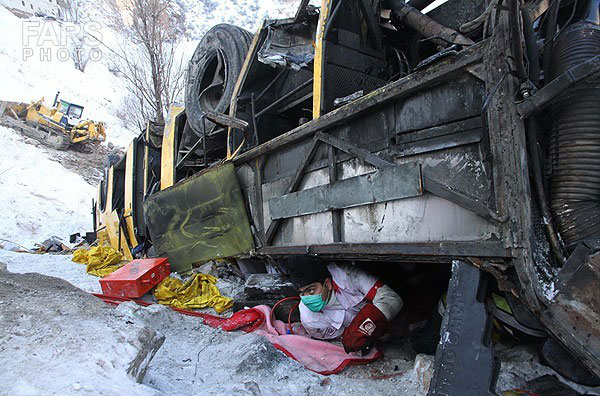 محور سیاهکل به دیلمان باز هم قربانی گرفت