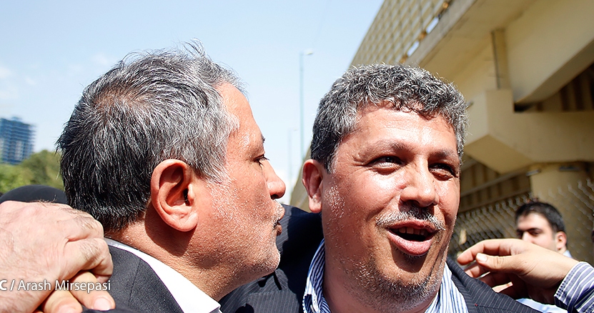 آقازاده معروف وارد زندان اوین شد/ پست مهدی هاشمی لحظاتی قبل از ورود به زندان + تصاویر