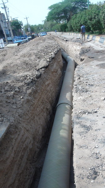 خط انتقال آب شهرهای سیاهکل و دیلمان در حال انجام است