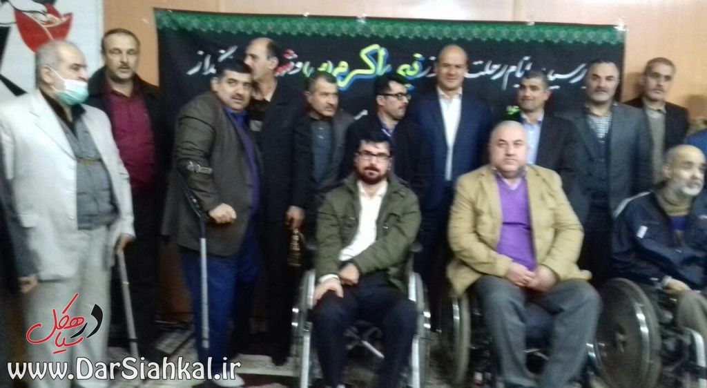 اعضای مجمع ایثارگران شهرستان سیاهکل با حیدری دیدار کردند+تصاویر