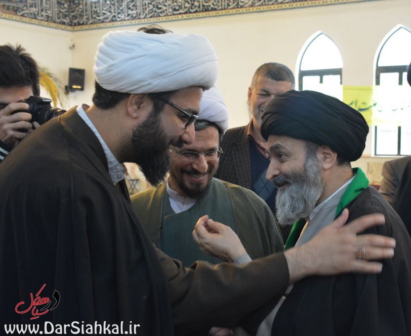 حضور همزمان دو کاندیدای مجلس خبرگان رهبری در سیاهکل+گزارش تصویری