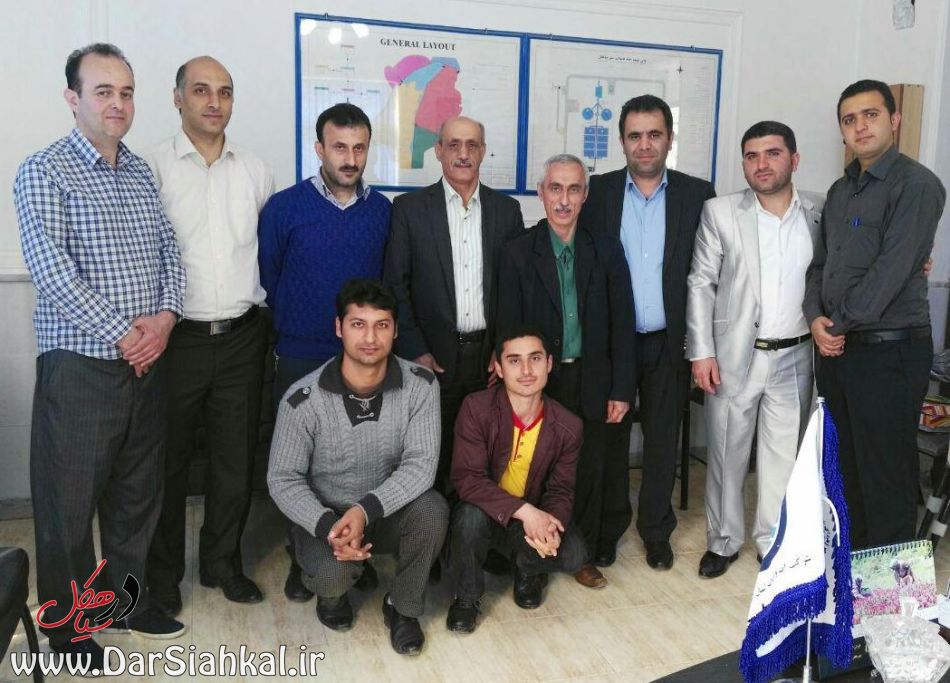 بدرقه پیرمرد مهربان آب و فاضلاب شهری سیاهکل پس از بازنشستگی+گزارش تصویری