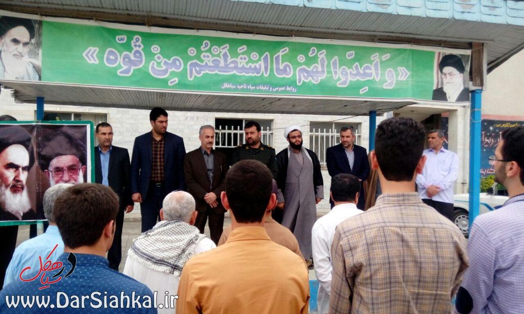 کاروان پیاده عاشقان روح الله از سیاهکل راهی مرقد امام شد+تصاویر