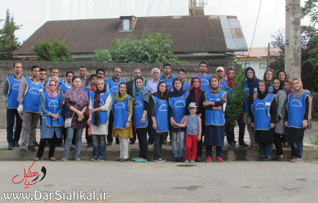 همایش نهالکاری و زیباسازی شهر سیاهکل برگزار شد+عکس