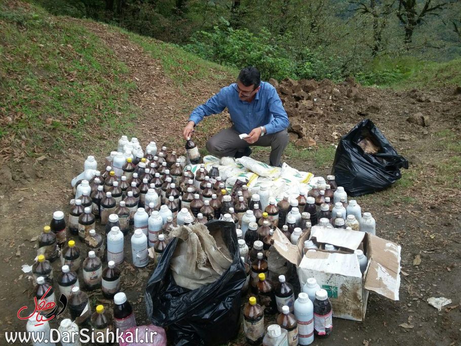 پسماندهای سمی در محور توریستی سیاهکل به دیلمان کشف شد