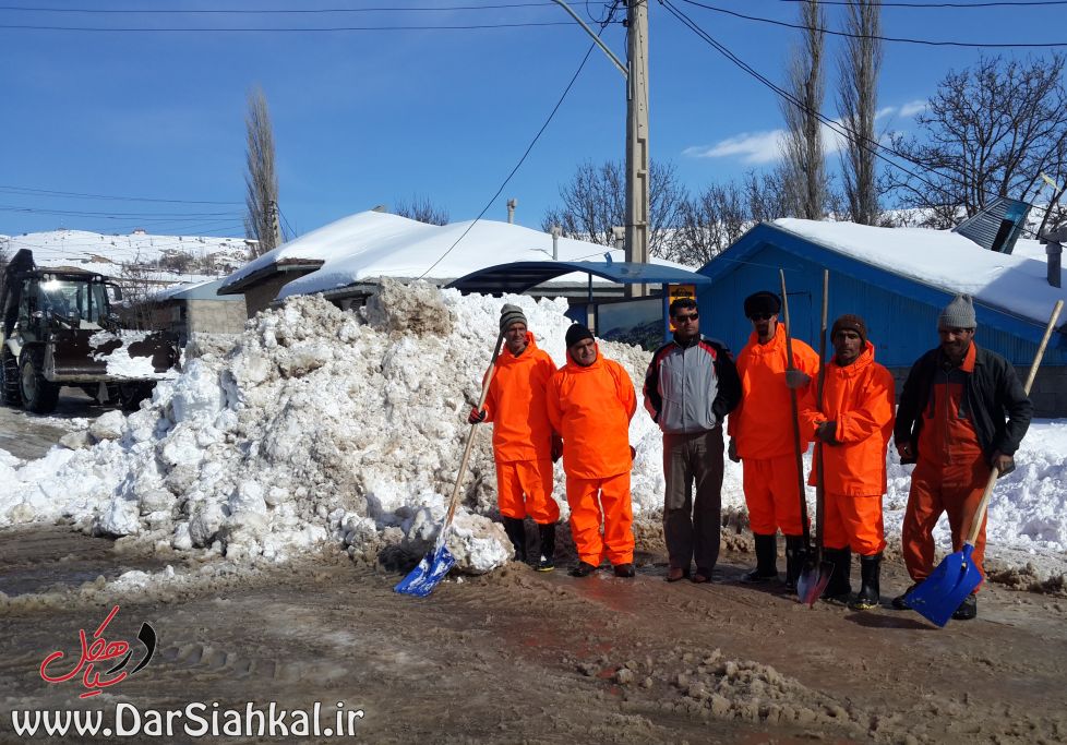 تمامی خیابان ها و کوچه های دیلمان باز است