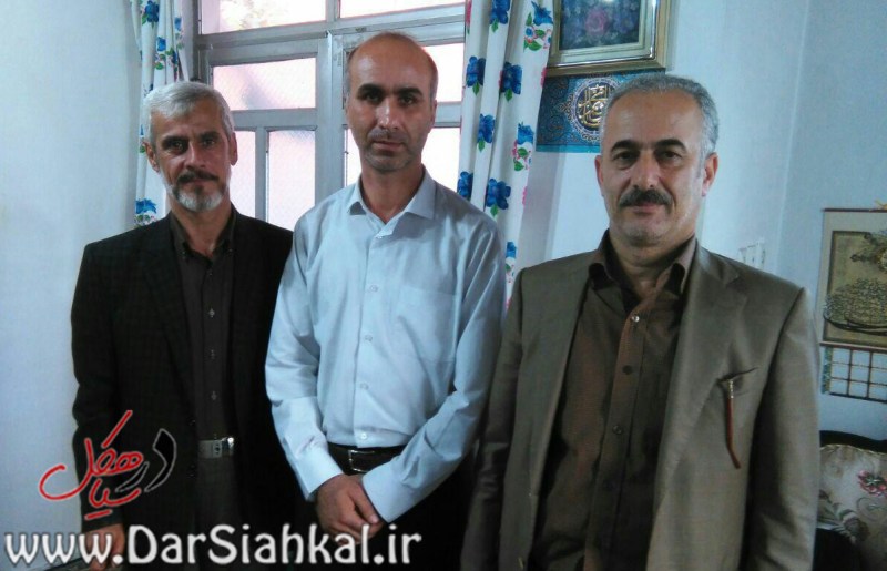 دیدار فرماندار و رئیس ستاد روحانی در سیاهکل با طهمورث سمیعی+تصاویر