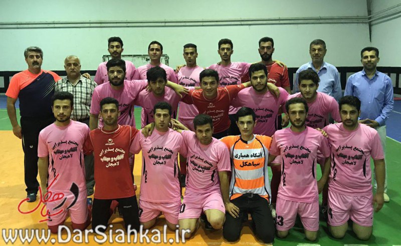تساوی تیم فوتسال همیاری سیاهکل در برابر کیامیدان لاهیجان