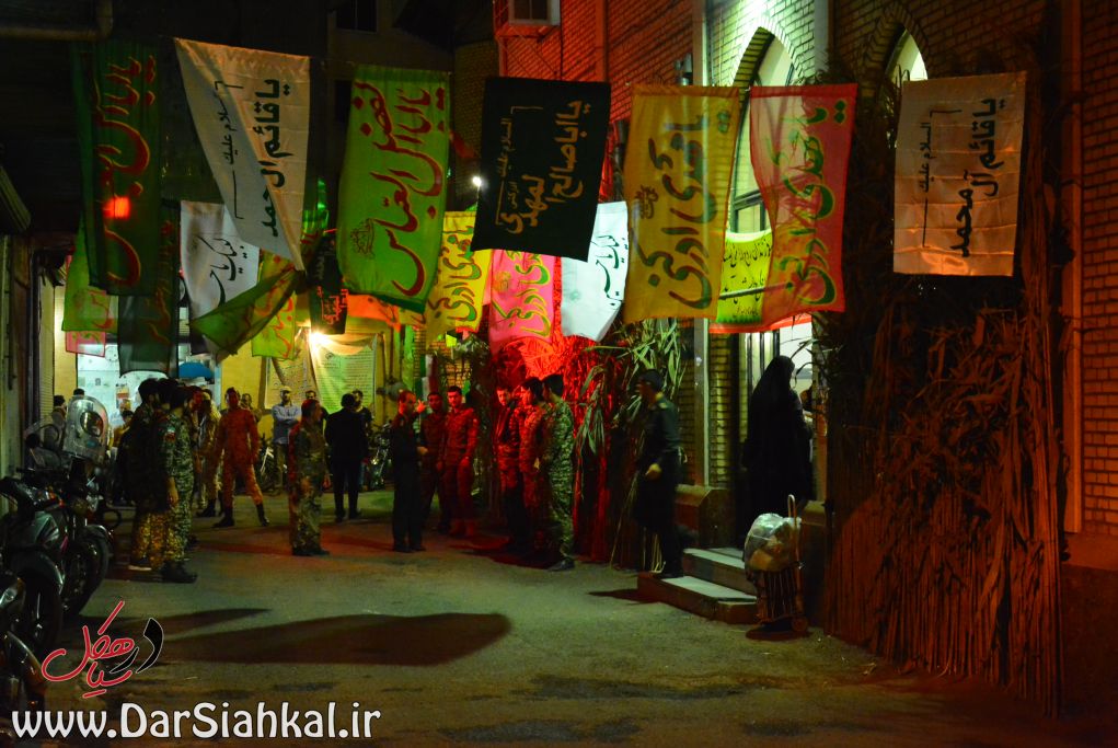 تشییع پیکر شهید گمنام سیاهکل (۱)