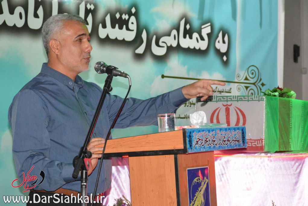 تشییع پیکر شهید گمنام سیاهکل (۸)