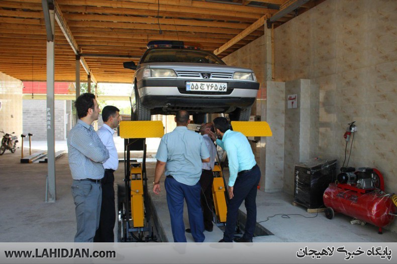 مرکز معاینه فنی خودروهای سبک لاهیجان راه‌اندازی می‌شود +عکس