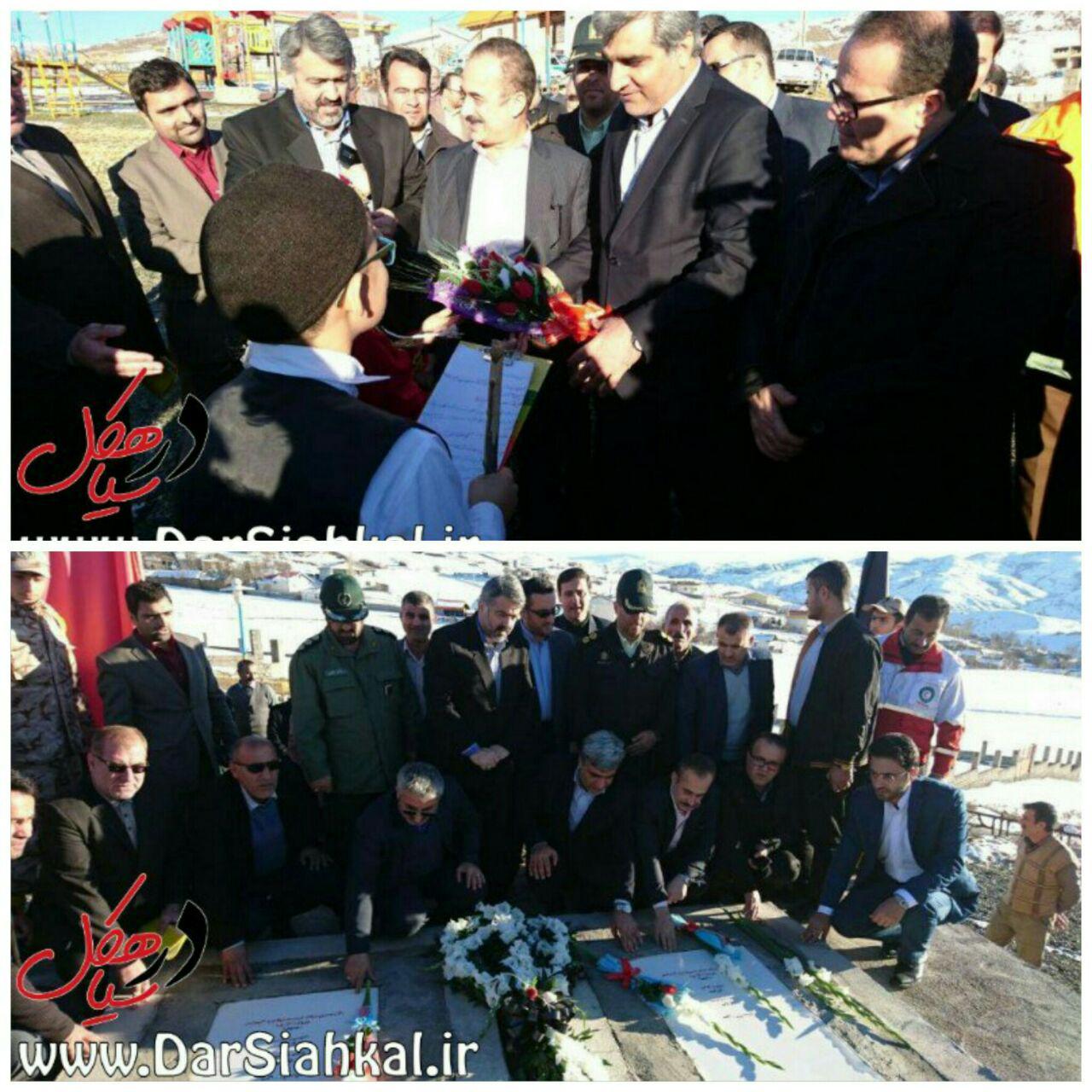 استقبال دیلمی ها از استاندار گیلان و ادای احترام به شهدای گمنام+گزارش تصویری