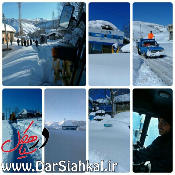 راه ارتباطی بیش از ۱۰ روستای دیلمان بسته است