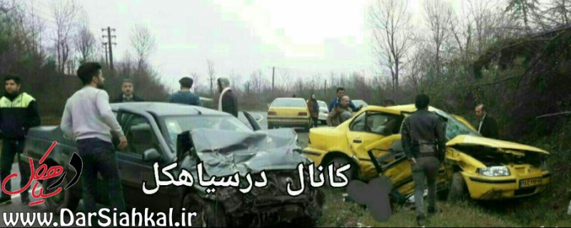 جان باختن مدیر یکی از دبیرستان‌های سیاهکل به همراه همسرش در تصادف+جزئیات