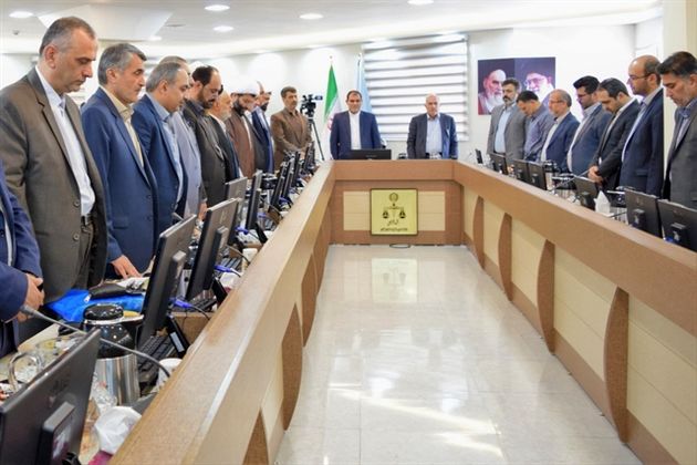 دادگستری سیاهکل رتبه نخست ابلاغ الکترونیک گیلان