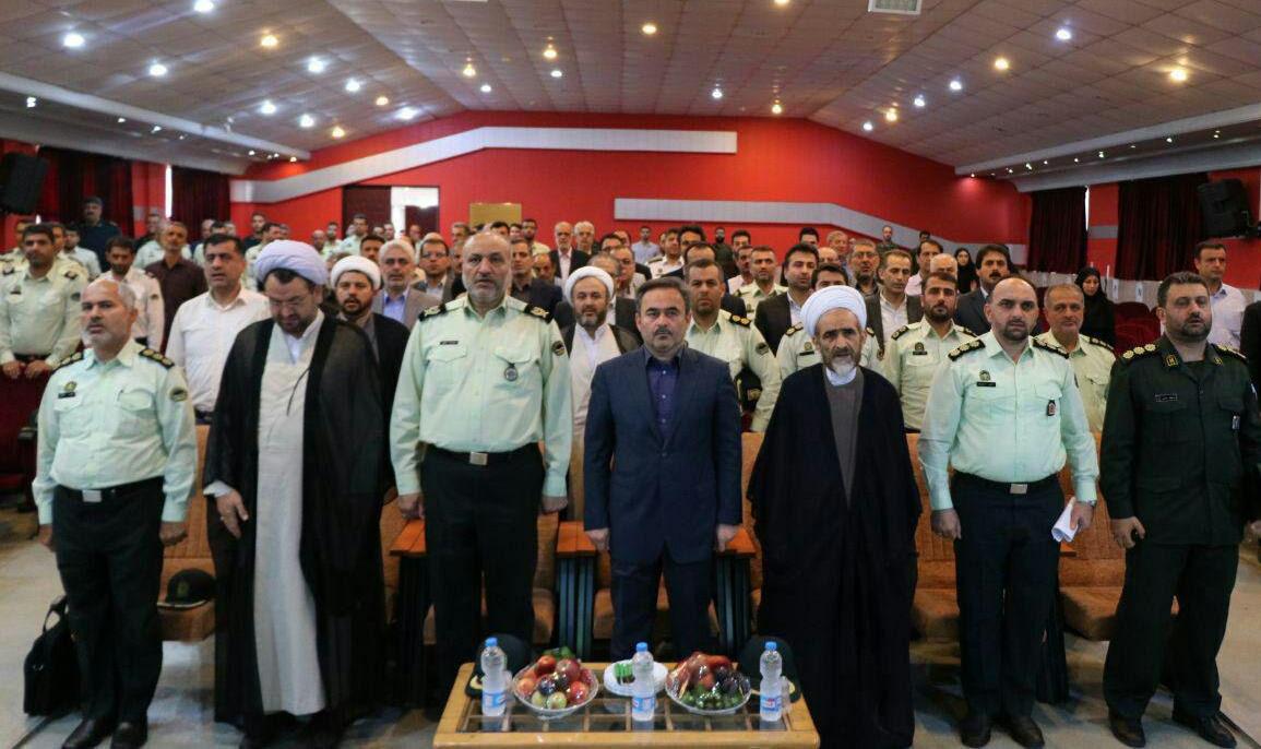 فرمانده جدید نیروی انتظامی شهرستان لاهیجان معارفه شد+گزارش تصویری