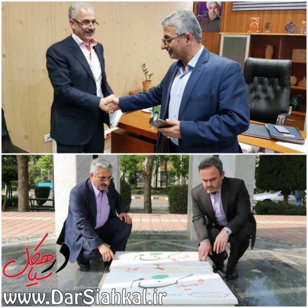 قدردانی نیکفر از فرماندار و شهردار سیاهکل و لاهیجان