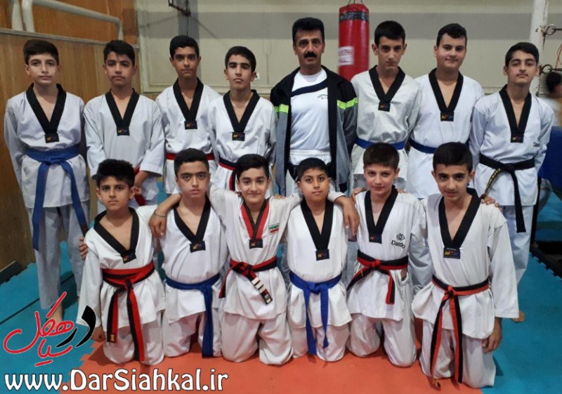 کسب ۱۰ مدال رنگارنگ توسط نونهالان تکواندوکار سیاهکلی در مسابقات شرق گیلان+عکس