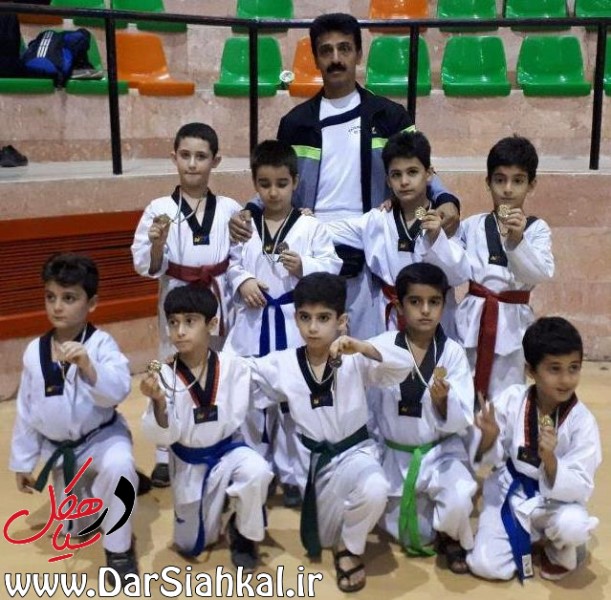 کسب ۹ مدال رنگارنگ تکواندوکاران سیاهکلی در مسابقات شکوفه‌های شرق گیلان+عکس