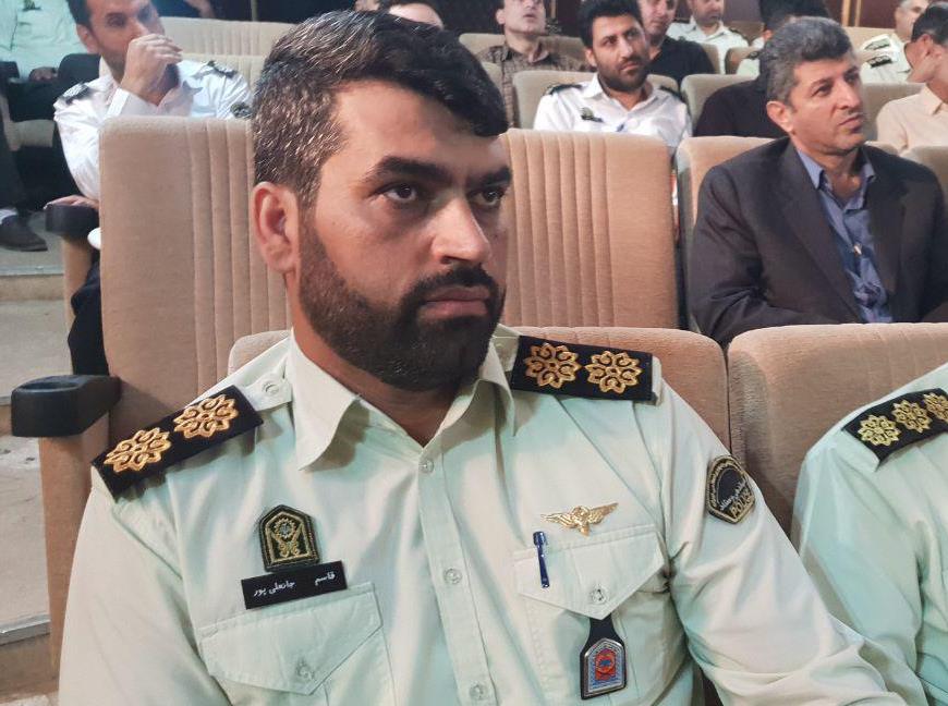 یک سیاهکلی فرمانده انتظامی املش شد+گزارش تصویری