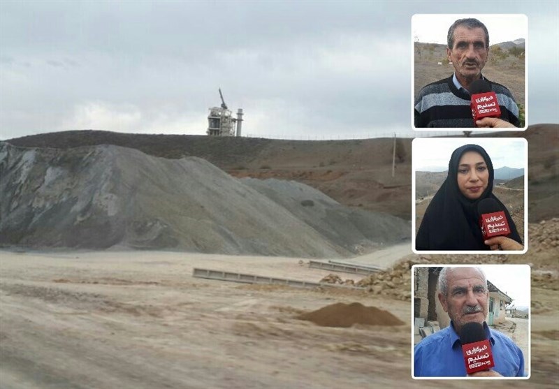 مرگ تدریجی “دیلمان” زیر غبار سیمان+فیلم