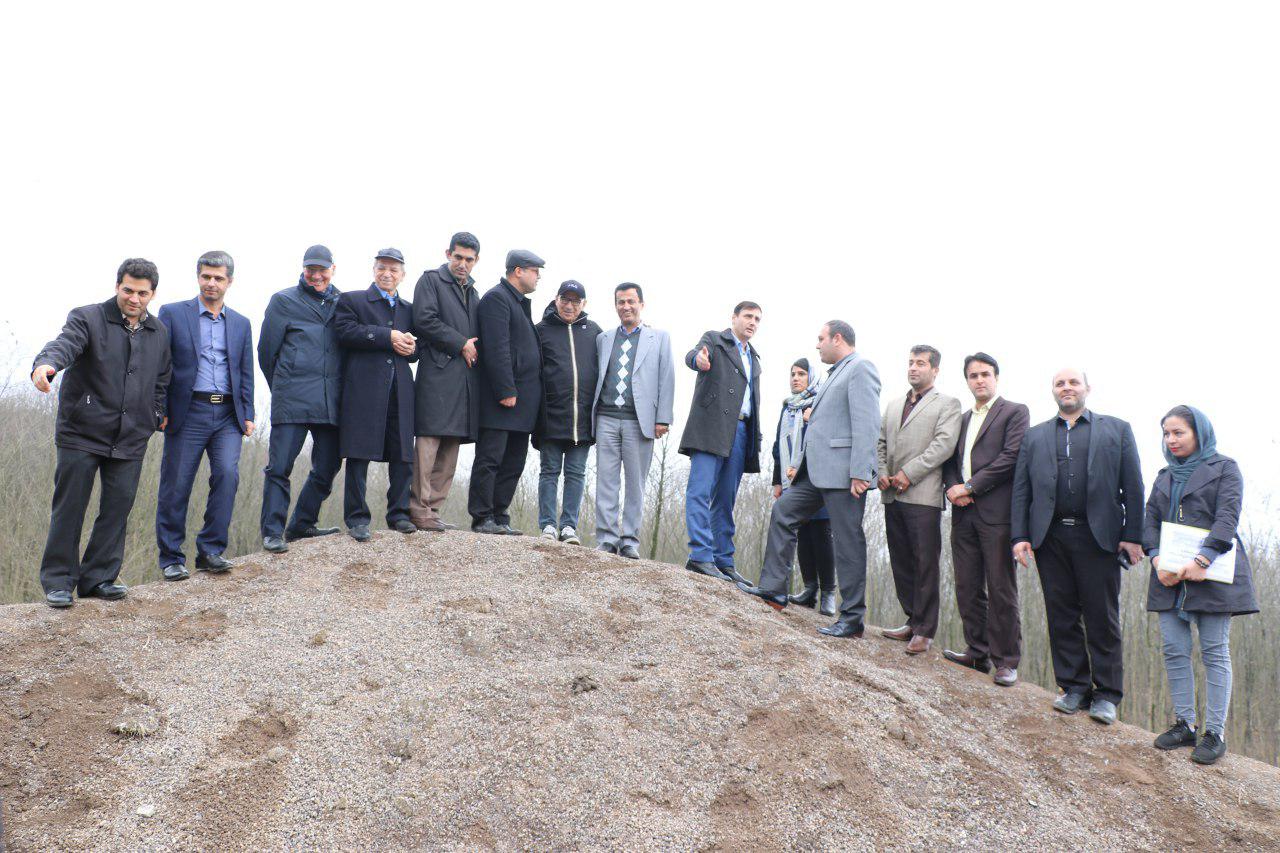 بازدید هیئت ایتالیایی از تموشل؛ برای احداث زباله‌سوز در لاهیجان+تصاویر