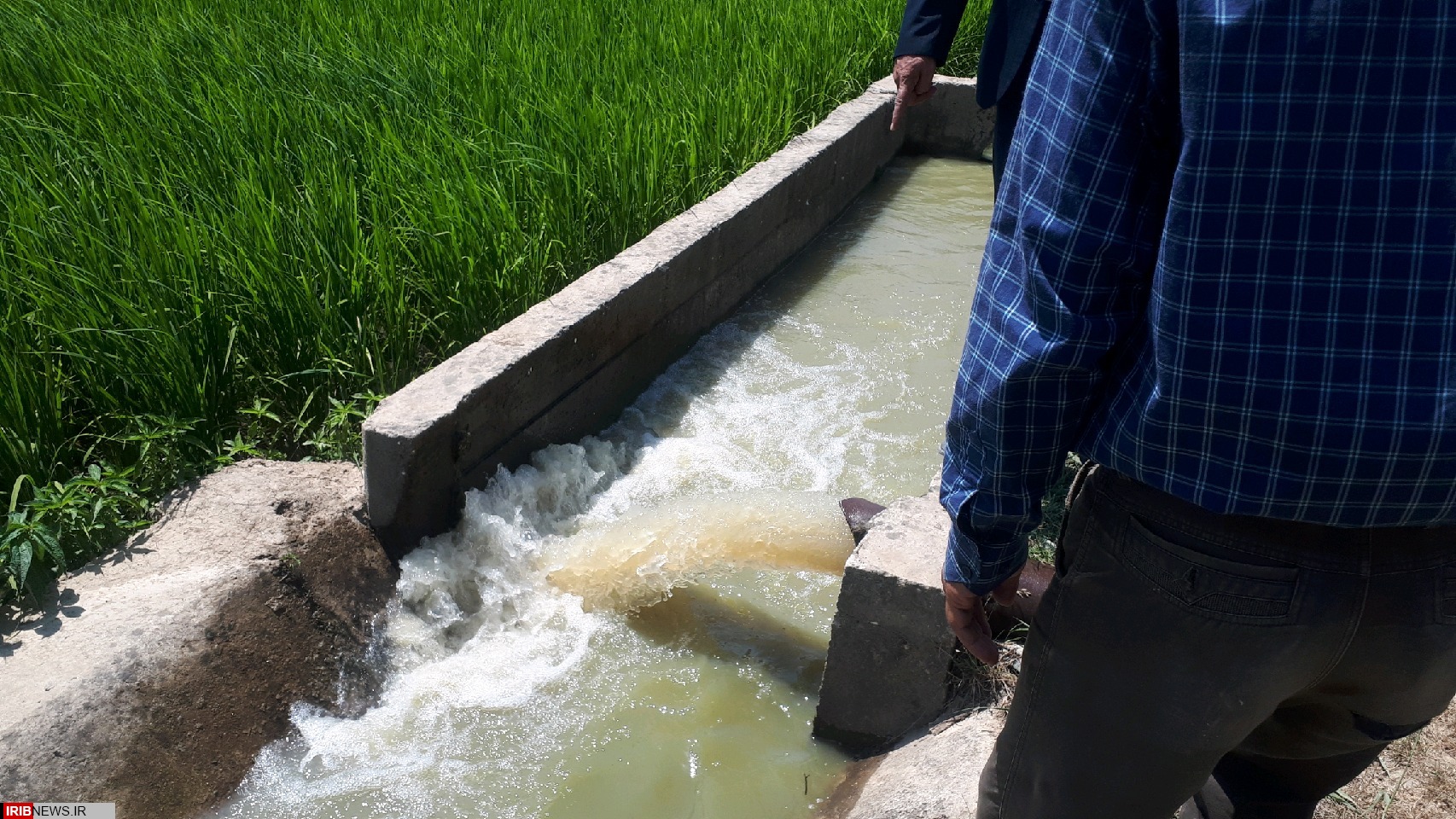 مشکل کمبود آب زراعی در روستای چالشم رفع شد