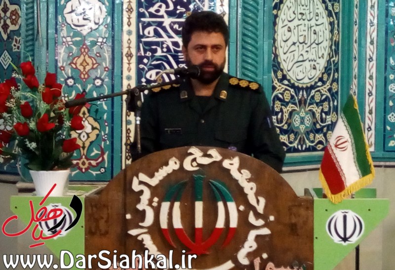 سرهنگ «محمد مهرزاد» فرمانده سپاه سیاهکل شد+گزارش تصویری