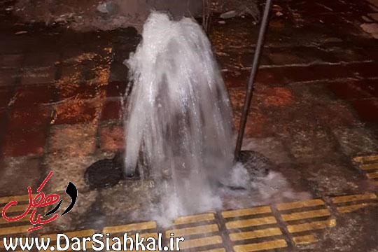 شستشوی ۱۲۵ کیلومتر از شبکه انتقال و توزیع آب شهر سیاهکل