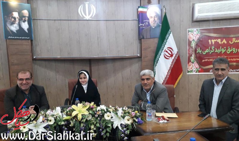 سکان فرمانداری در دستان دانش‌آموز سیاهکلی+تصاویر