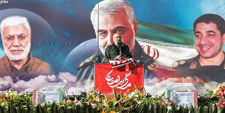 انتقام سخت، محکم و قاطع میگیریم/ آمریکا حرکتی کند آنجا را که دوستش دارند به آتش میکشیم