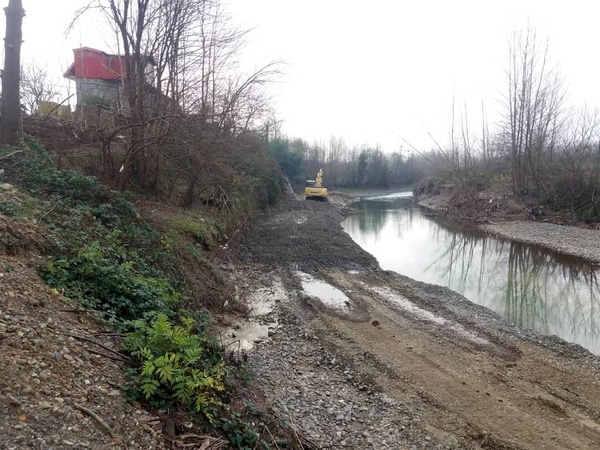 پیشرفت فیزیکی ۸۵ درصدی تثبیت دیواره رودخانه دیسام