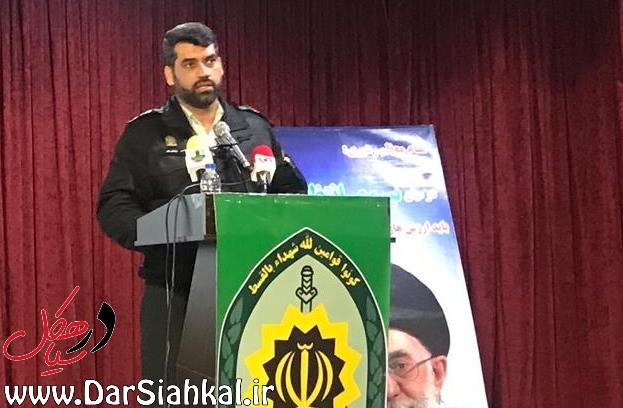 یک سیاهکلی فرمانده انتظامی لاهیجان شد + تصاویر